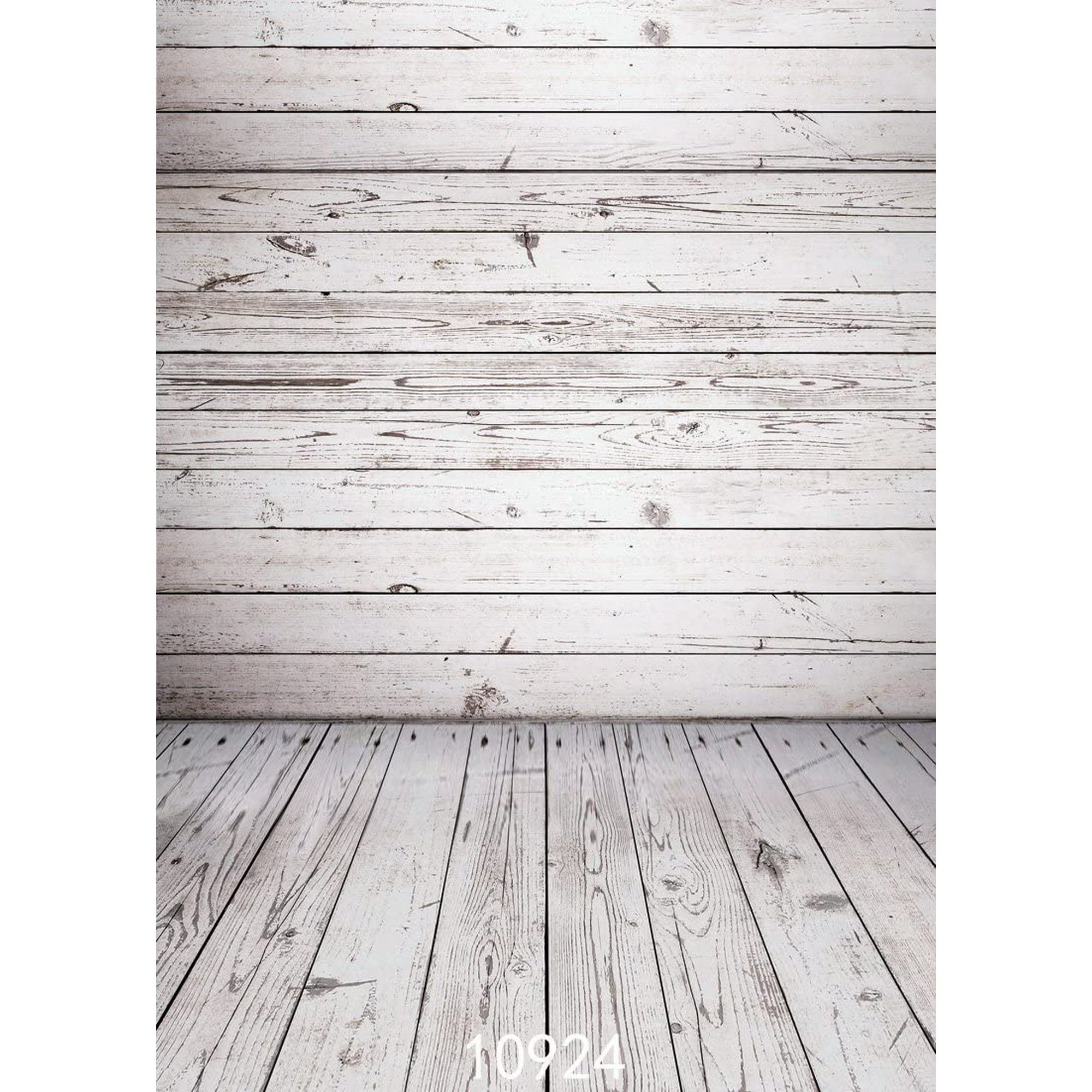 GoEoo 5 X 7 Ft Photo Backdrop Wooden Wall and Floors Studio Background for Photography BG425